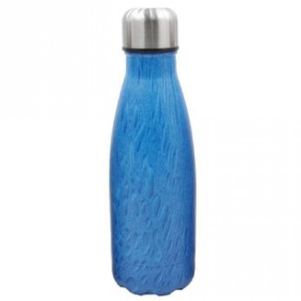 Ανοξείδωτο Θερμός 350ml με Εφέ Ξύλου - Woof Effect Thermos σε Διάφορα Χρώματα